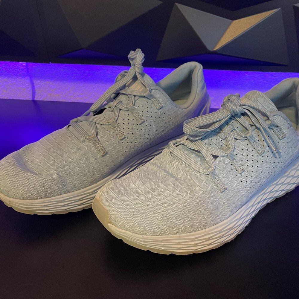 NoBull Ripstop Runner All Day Running Training Shoes Women's 8.5 Light Blue